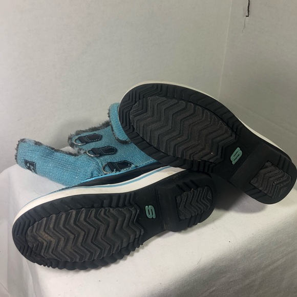 Youth Sketchers Highlanders Boots Size 13 Winter - Picture 5 of 5